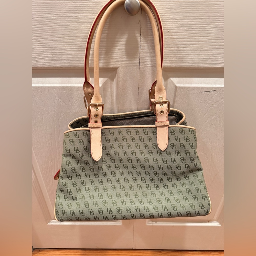 VINTAGE Dooney & Bourke. Gently used. Sunglass case and zippered pouch included